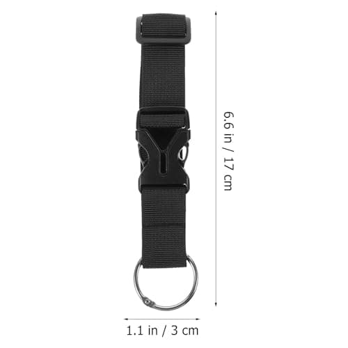 HYTROVE 2pcs Adjustable Travel Luggage Straps with Metal Spring Buckle Elastic Backpack Buckle Replacement for Suitcase and Hand Luggage Portable Multi-use Carrying Straps for Travel — view 2