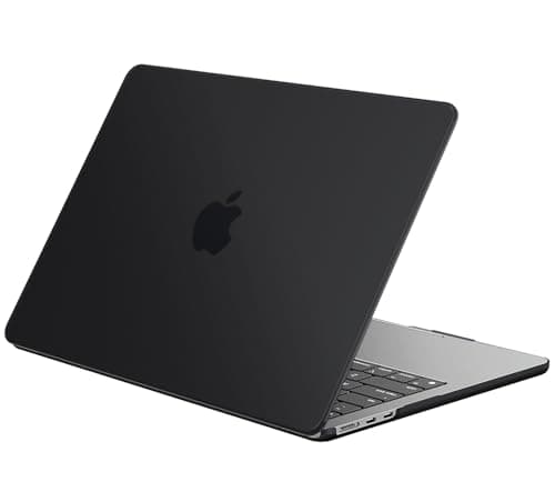 EooCoo for MacBook Air 13.6 inch Case 2026-2022 M5 M4 M3 M2 Matte Black