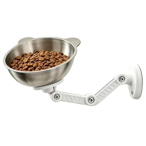 Dog Bowls | Elevated Stainless Steel Magnetic Adjustable Raised Dishes