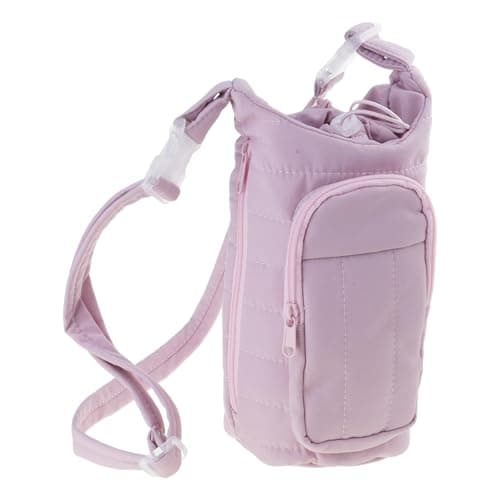 Fieuaah Crossbody Insulated Water Bottle Carrier, 1.5L, Lavender — view 6