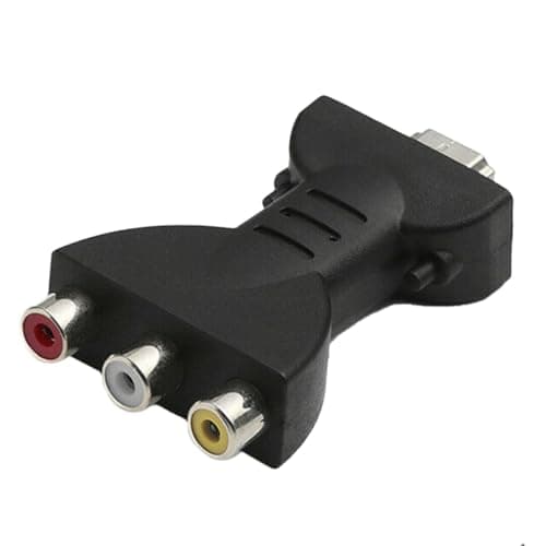 High-Definition Output Interface to Converter AV Multimedia, Adapter Video