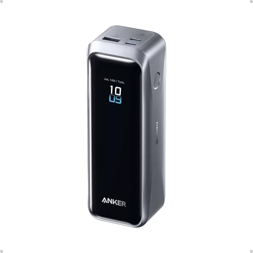 Anker Prime Power Bank, 20,100mAh 3-Port Portable Charger