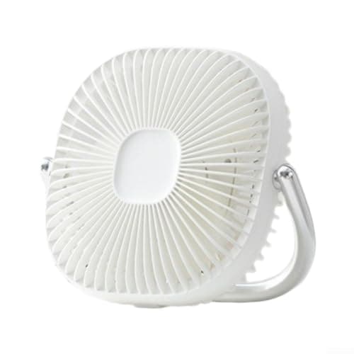 Rechargeable for mini Fan 20cm Portable USB Cooling Rechargeable(Cream White) — view 2