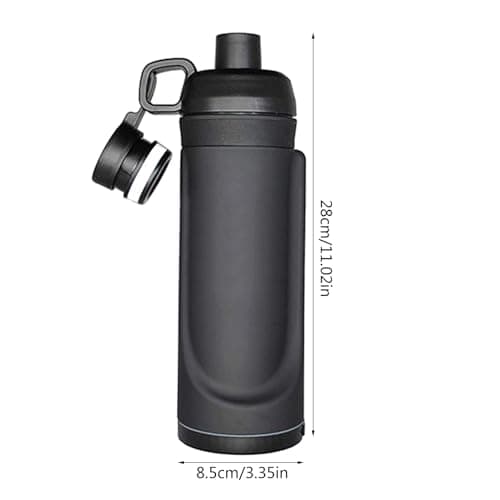 Water Bottle with Hidden Storage — view 2