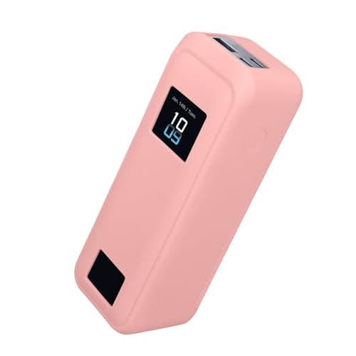 kwmobile Case Compatible with Anker Prime Power Bank 20000mAh 220W - Portable Powerbank Cover - External Battery Charger Bag, Shockproof - Dusty Pink