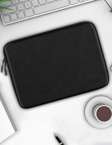 Alfheim 13 Inch Waterproof PU Leather Laptop Sleeve Case — view 6