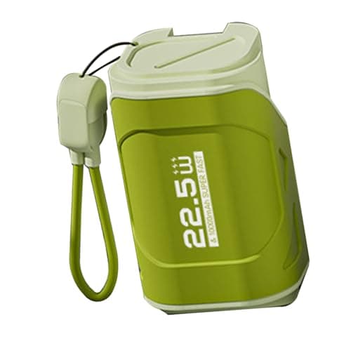 10000Mah Power Bank With Ac Plug Built-In Cables, 2 Cables — view 3