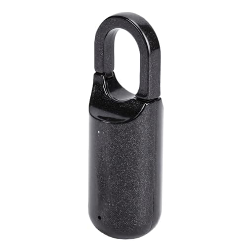 Xiuganpo Fingerprint Lock, Rechargeable Smart Biometric Padlock, Digital Lock with USB Charging for Gym Locker Suitcase Luggage Backpack Travel Accessories