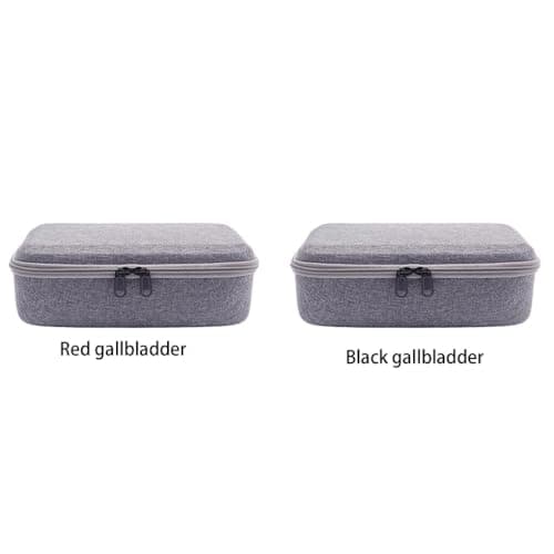 WUUISDNX Sturdy Hard Shell Waterproof Accessory Storage Box For Safe And Secure Packing Waterproof Accessory Bag OxfordCloth, Red inner liner — view 5