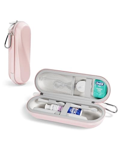 ProCase Toothbrush Travel Case for Oral-B & Philips Sonicare -Pink