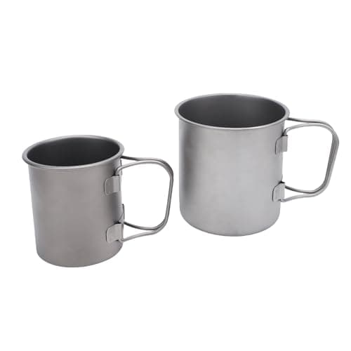 Changor Ti Camping Mug Set with Collapsible Handle — view 5