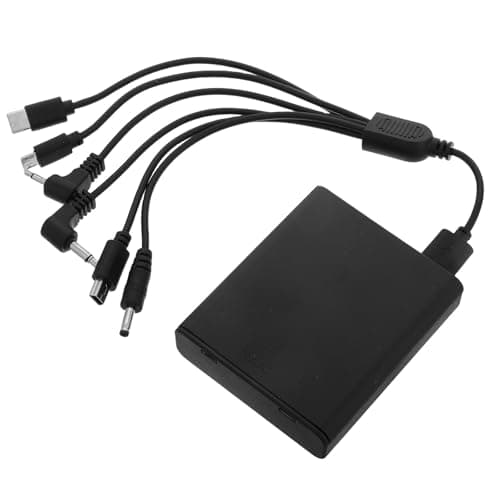 Safe Box External Battery Box Black Plastic Dc Power Supply