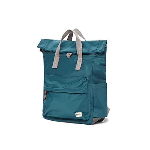 ROKA London The Canfield Backpack Bag, Medium, Teal — view 2
