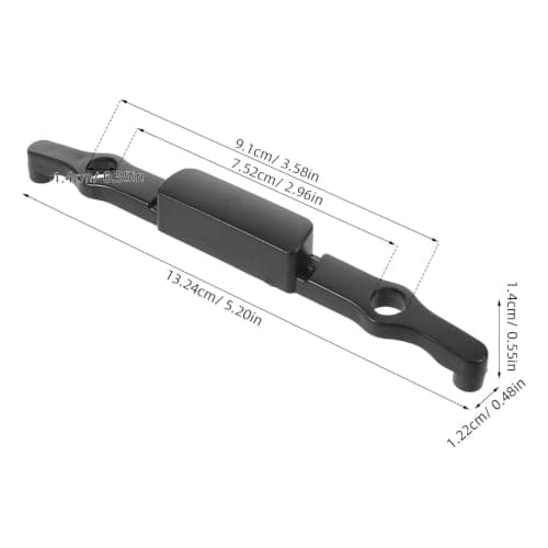 Luggage Handle Replacement Button Plastic Repair Part for Suitcases — view 2