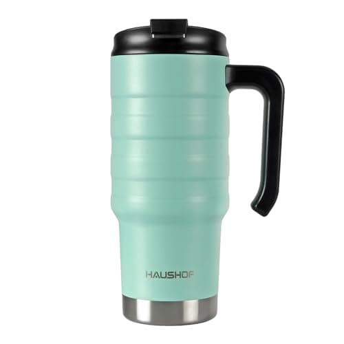 HAUSHOF 700 ML Stainless Steel Vacuum Insulated Travel Mug