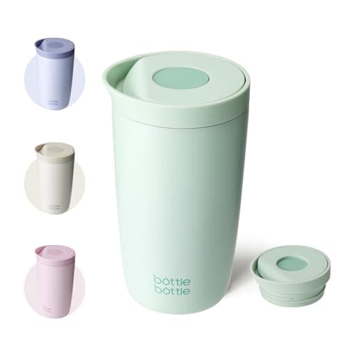 BOTTLE BOTTLE Travel Mug (Green, 350, Milliliters)