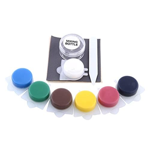 Masyrt Liquid Leather Repair Kit for Car Seats, No Heat Patch with 7