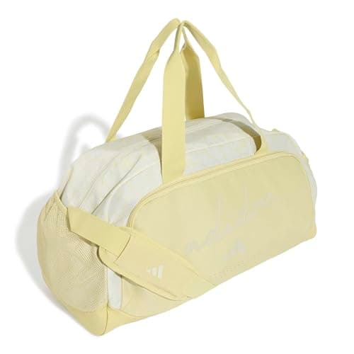 adidas Women's Adidas Woman Defender Allover Graphic Duffle S Duffel_Bag, Dual Yellow/Orbit Grey, One Size — view 4