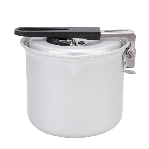 Kikumi Folding Camping Pot 770ml Lightweight Aluminum Cookware with Lid — view 5