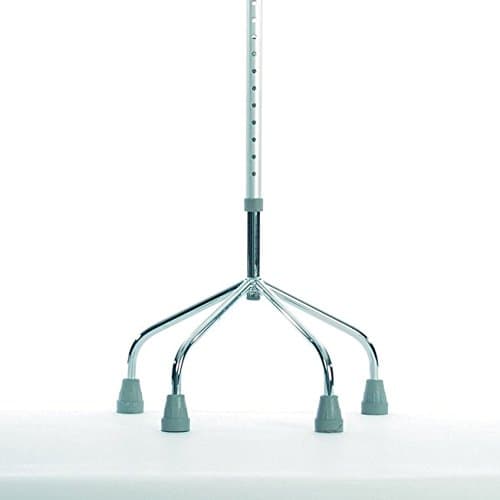 NRS Healthcare Tetrapod Walking Stick with Large 4 Leg Base — view 4