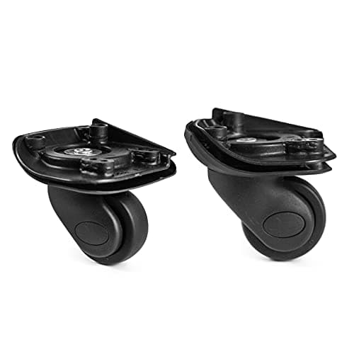 GUGULUZA Suitcase Wheel Replacement, Spare Spinner Wheel for Soft Shell Suitcase Repair, W001 Front Wheel — view 5