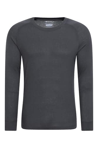 Mountain Warehouse Talus Mens Isotherm Base Layer Top Charcoal S — view 3