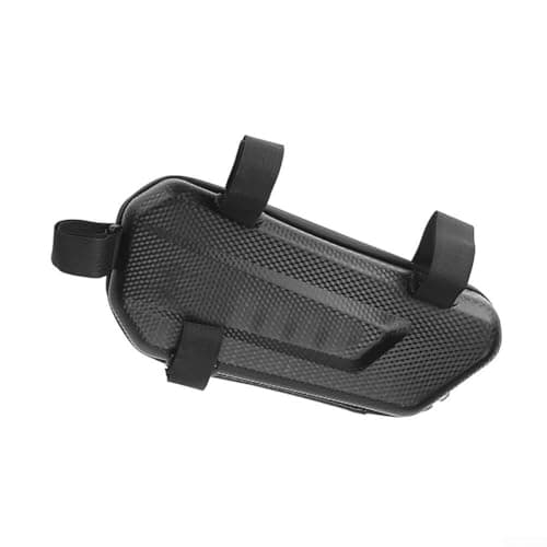 Hard Motorcycle Side Bags Carbon Fibre Saddlebox Frame - Dustproof Storage for Adventure Bike Touring - Compact 27x11.5x7cm(27 * 11.5 * 7CM B) — view 3