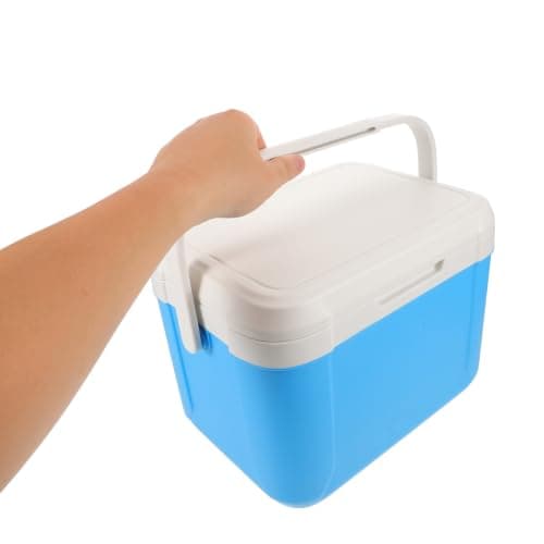 Portable Outdoor Cooler Box 5.5l PU with Ice Pack for Road Trips — view 4
