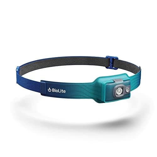 BioLite HPB0311 Ultra Lightweight & Bright Headlamp 325 Lumens USB Rechargable - Ocean Teal