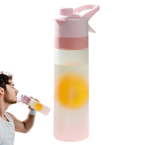 Water Bottle That Denied - Dual Function Sports Spray Cup for Hydration & Cooling | 650ml Reusable Fitness Bottle for Cycling, Hiking, Workouts