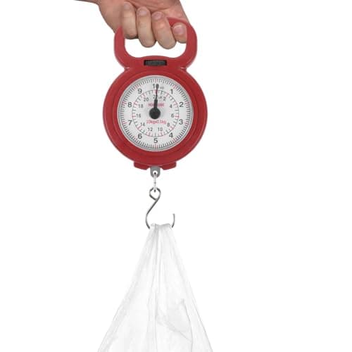 Luxshiny 10kg Portable Hanging Scale Luggage Fishing Weight Scale With Hook — view 3