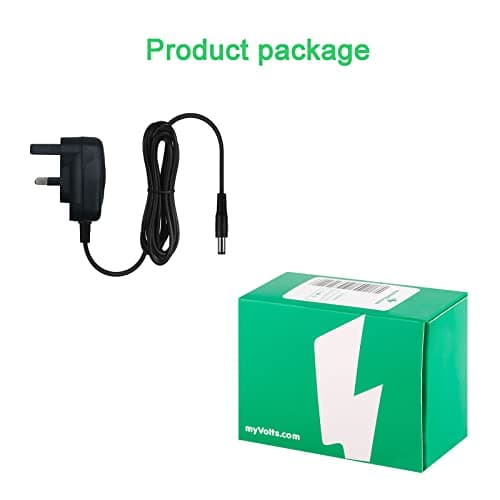 myVolts 6V power supply adaptor compatible with Bush SG002D DAB Radio - UK plug — view 5