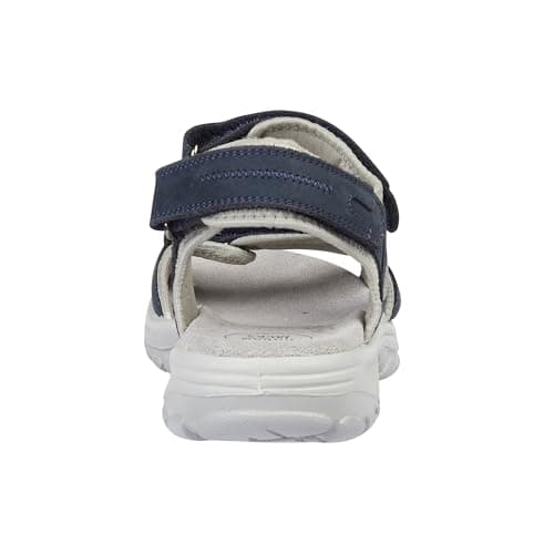 Urban Jacks Women’s Nubuck Leather Hiking Sandals, Outdoor Sport Trekking Sandals, Touch and Close Walking Shoes Sizes 4-8’s (Navy, UK Footwear Size System, Adult, Women, Numeric, Medium, 4) — view 2