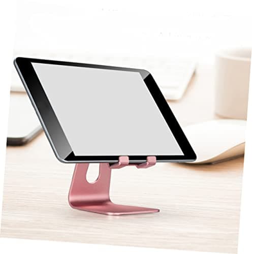 Veemoon Phone Stand Desktop Holder for Smartphones Tablets Compact Folding Design for Home Office and Travel Rose Gold — view 2