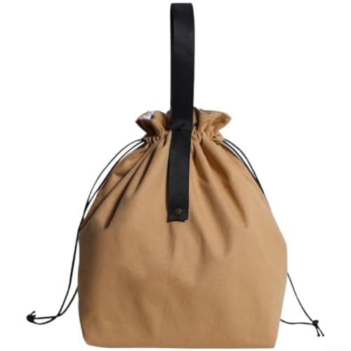 Fauhapyway Insulated Lunch Bag Canvas Thermal Tote 21x30cm(Green) — view 2