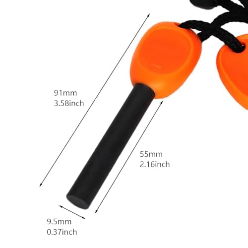 Fire Starter Kit Flint, Steel Survival Steel Outdoor Emergency Survival — view 4