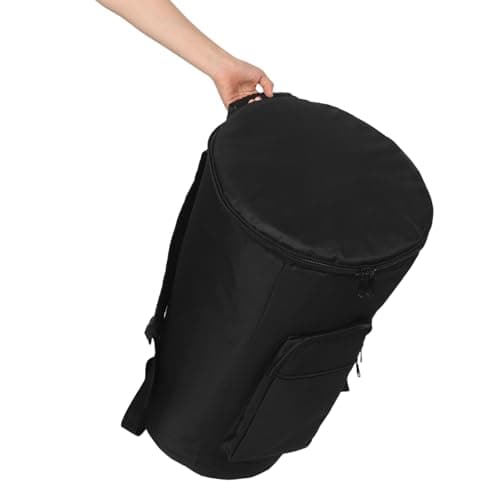VALICLUD Tambourine Travel Bag Cotton-linen Drum Carrier with Shockproof Design and Enhanced Safety for Outdoor Use — view 4