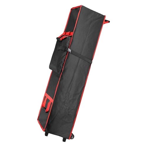Sharplace Canopy Tent Wheeled Carry Bag Storage Bag with Wheels Practical Premium Multifunctional Durability Easy Carrying Waterproof, 132cmx25.4cmx25.4cm