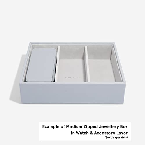 Stackers Lavender Medium Travel Jewellery Box — view 5