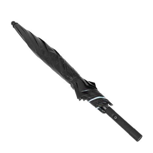 Annadue USB Rechargeable Umbrella with Fan, 2600mAh Power Bank (Blue) — view 4