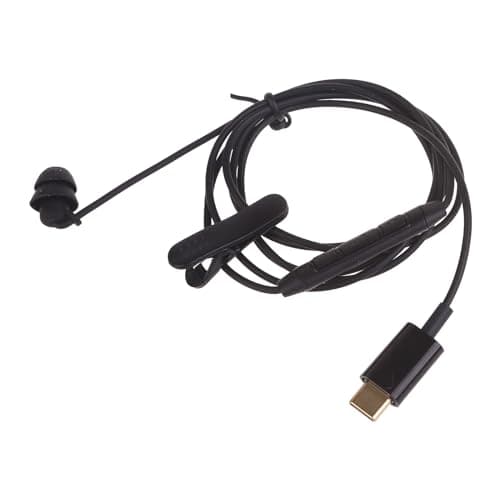 USB Type C Earphone Single-Side Earphone Earbud Single-Ear Earbud With Mic For Travel Running And Security Type C Earphones With Call Function