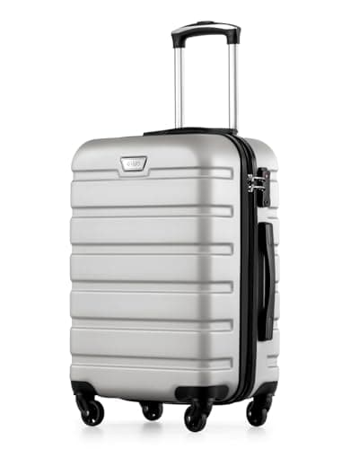 COOLIFE 20 Inch Carry On Suitcase for EasyJet, ABS+PC, Hardshell, Durable