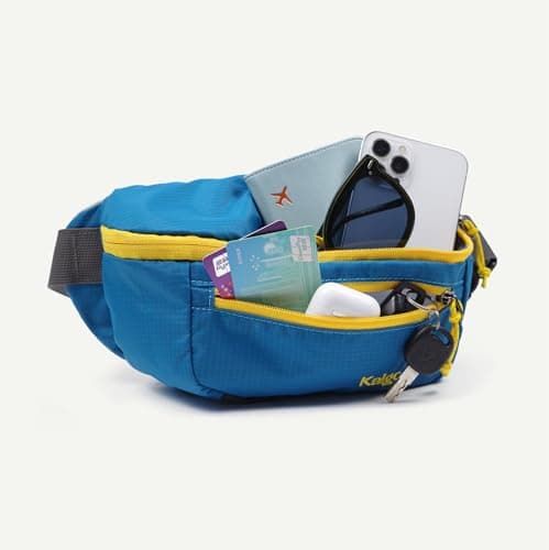 Ultralight Travel Bum Bag 2.5L, Large Water Resistant Waist Pack for Men & Women — view 2
