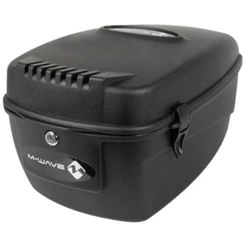 M-Wave Amsterdam Bicycle Top Case - Black, Large
