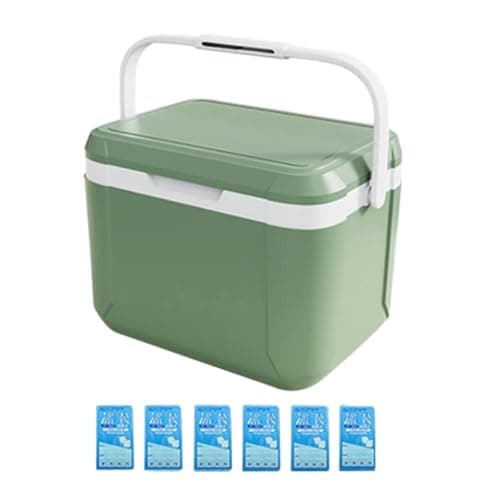 KIXZSAZ Heavy Duty Car Cooler With Exceptional Insulation For Road Trips And Weekend Getaways Household Insulation Freezer Ice Retention Cooler Car Refrigerator Lightweight — view 4