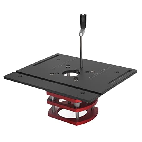 OVAQUIXI Router Lift Kit, 51mm Travel, Crank, Aluminum — view 4
