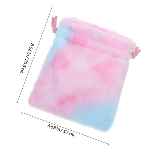 Hamster Winter Soft Warm Bed Coral Fleece Pink — view 2