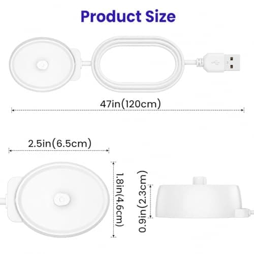 XXSZHY USB Electric Toothbrush Charger Compatible with Oral-B, Type 3757 — view 6