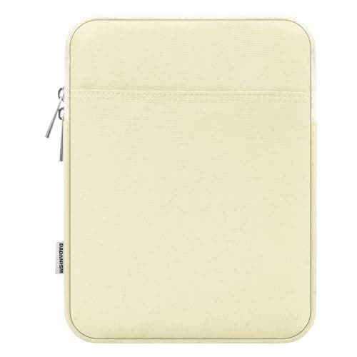 Dadanism 9-11 Inch Tablet Sleeve Bag Padded Carrying Case, Beige