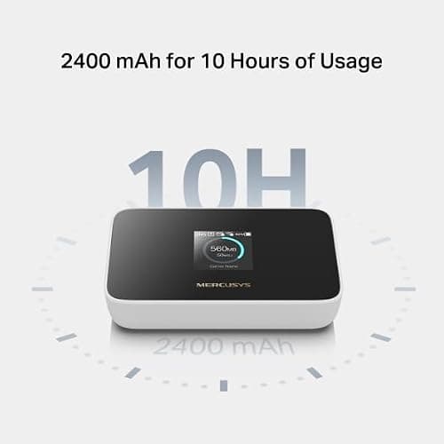 MERCUSYS MT115 Portable WiFi 6 MiFi, 4G Router with SIM Slot, AX300 — view 6